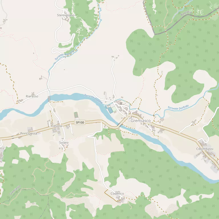 Mappa GREMIASCO