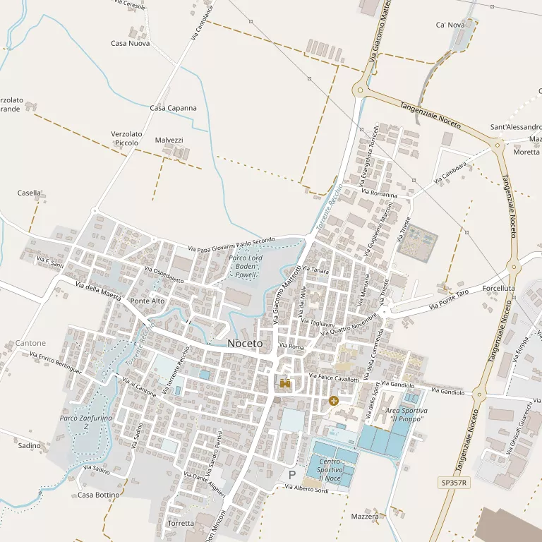 Mappa NOCETO