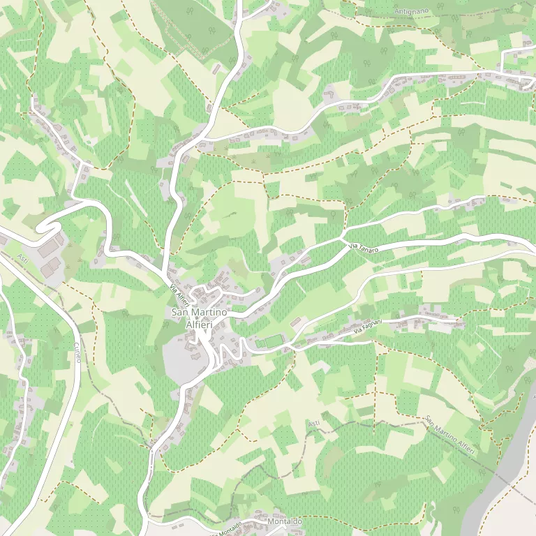 Mappa SAN MARTINO ALFIERI
