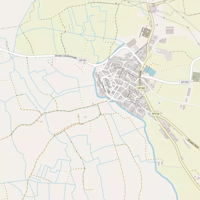 Mappa BOSCO MARENGO