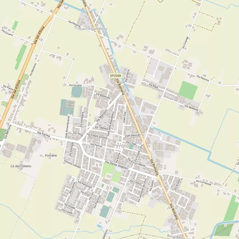 Mappa POVIGLIO