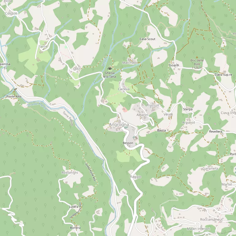 Mappa ANGROGNA