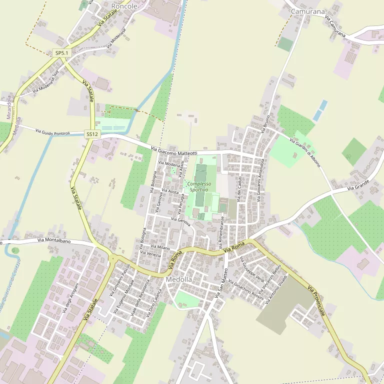 Mappa MEDOLLA