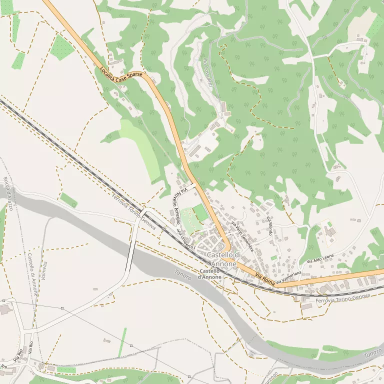 Mappa CASTELLO DI ANNONE