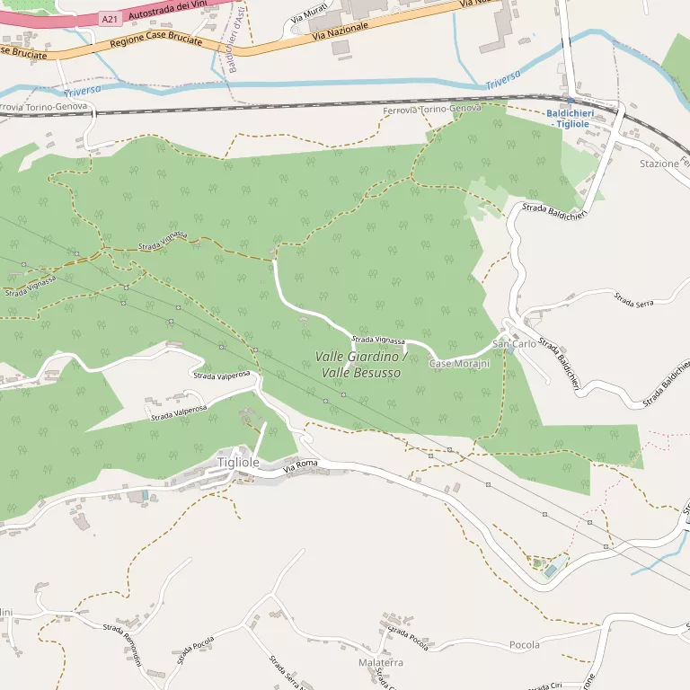 Mappa TIGLIOLE