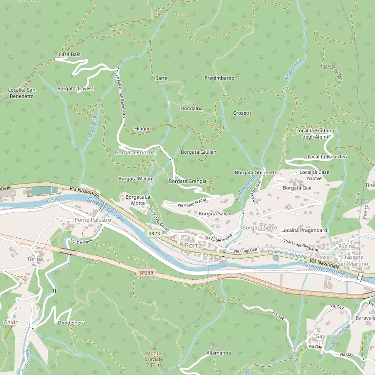 Mappa PORTE