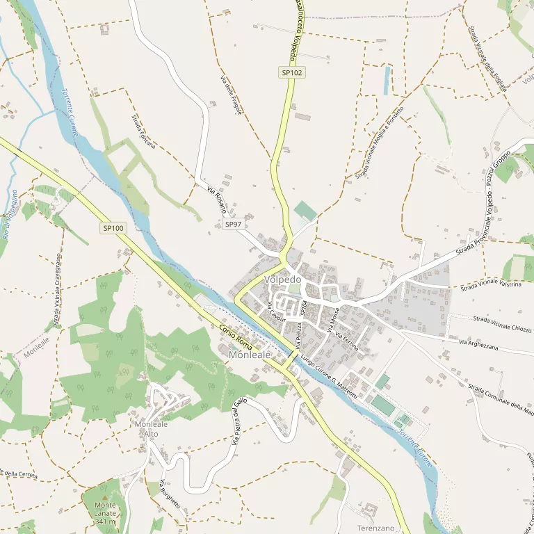 Mappa VOLPEDO