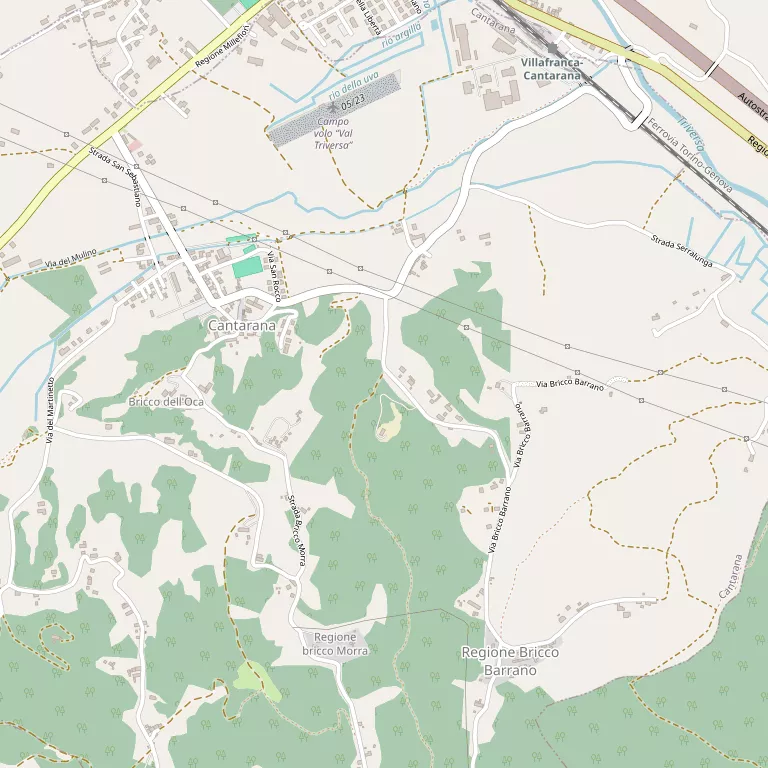 Mappa CANTARANA