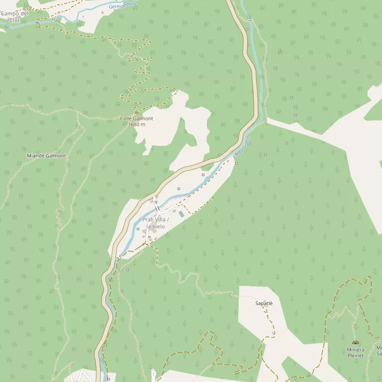 Mappa PRALI