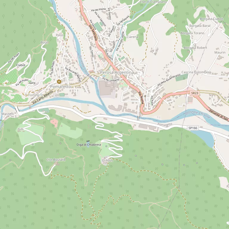 Mappa PEROSA ARGENTINA