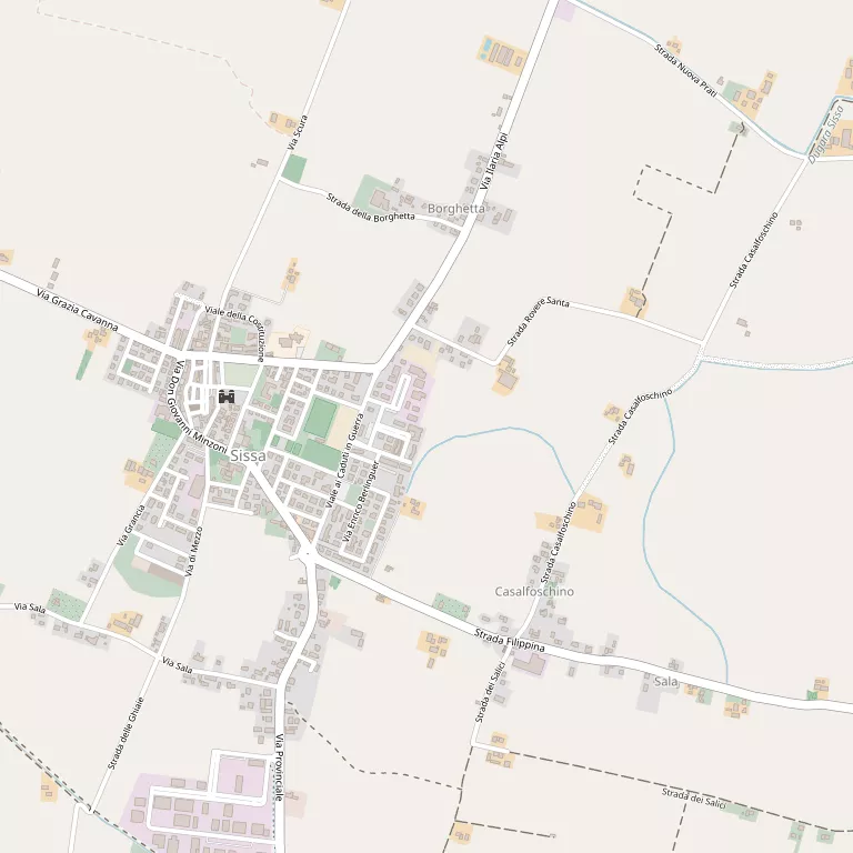 Mappa SISSA TRECASALI