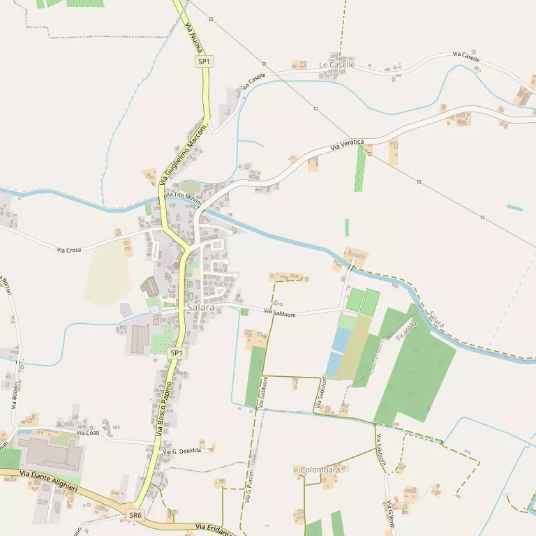 Mappa SALARA