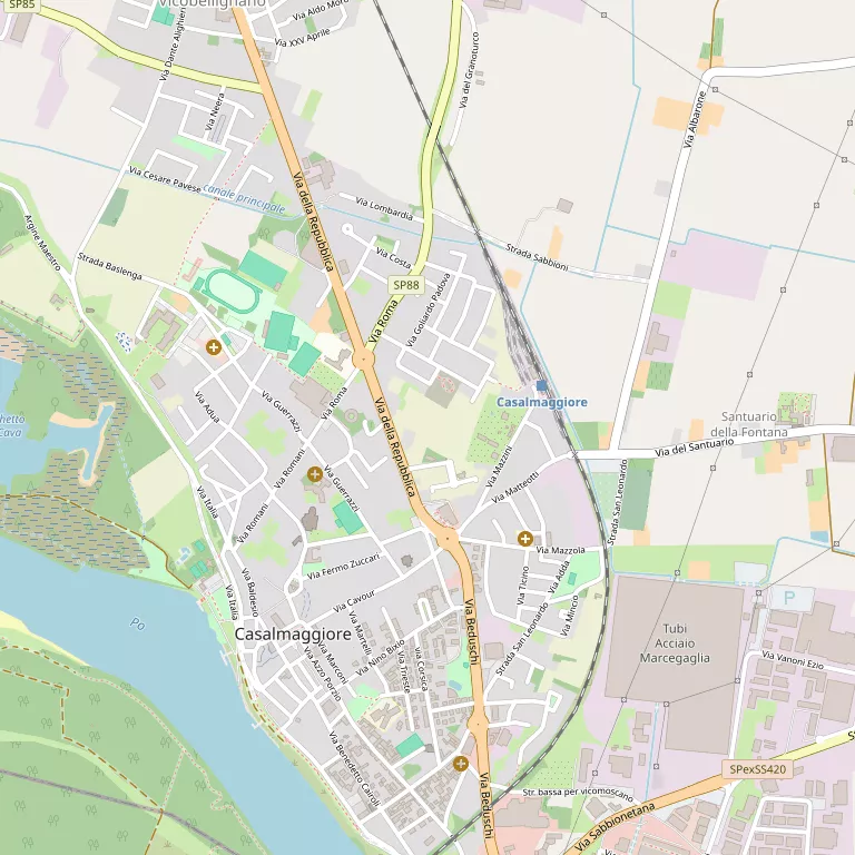Mappa CASALMAGGIORE